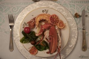Natal Tahun Ke Tiga di Perancis-Lobster